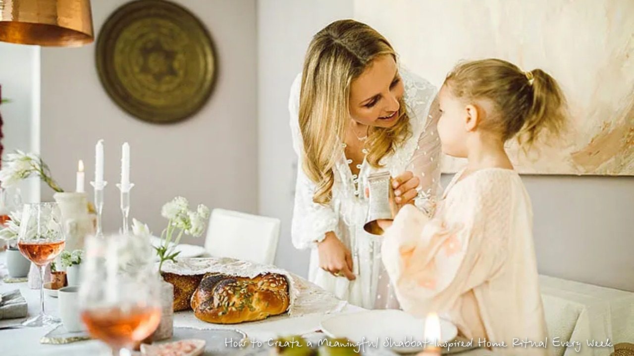 How to Create a Meaningful Shabbat-Inspired Home Ritual Every Week